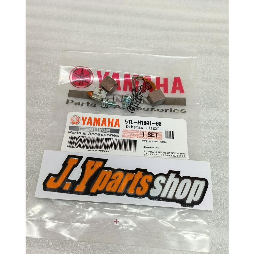 COOL KUL CARBON BRUSH SET ARENG DINAMO STATER MIO SPORTY SMILE SOUL FINO XEON KARBU RC GT AEROX 125 ORIGINAL YGP 5TL-H1801-00