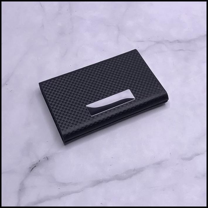 

Tempat Kartu Nama / Name Card Holder Kulit Motif Kotak