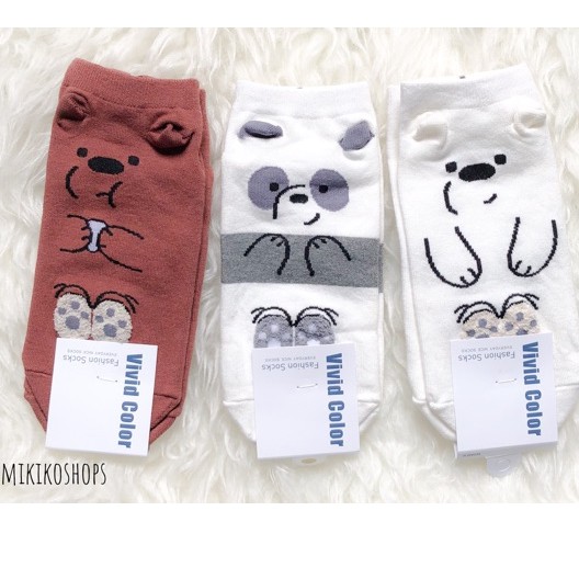 Kaos kaki korea We bare bears
