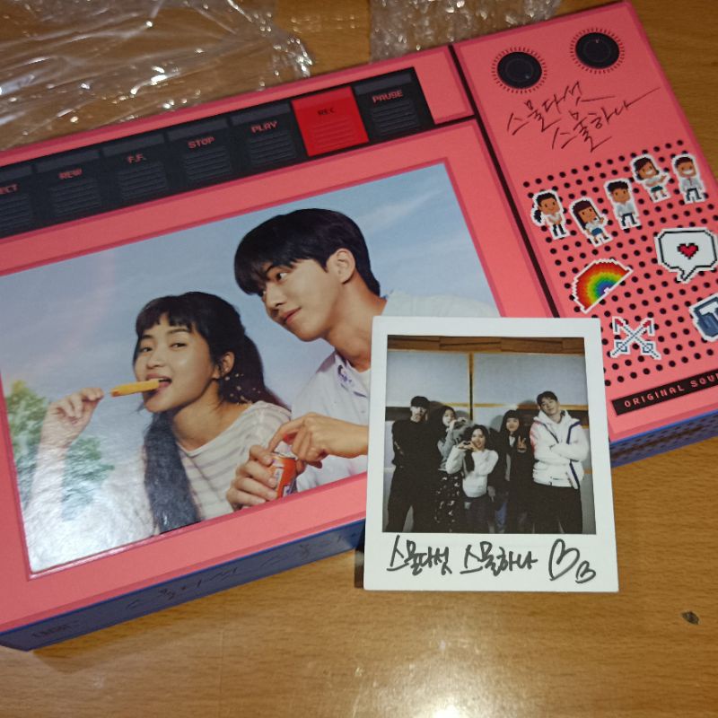TWENTY FIVE TWENTY ONE ALBUM OST KDRAMA [SHARING OUTBOX DAN POLAROID]