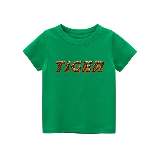 Kaos anak Strep Tiger kaos anak usia 1-8 tahun