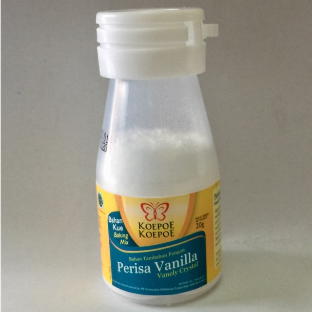 

Perisa Vanilla Bubuk / Vanili Botol Cap Kupu Kupu