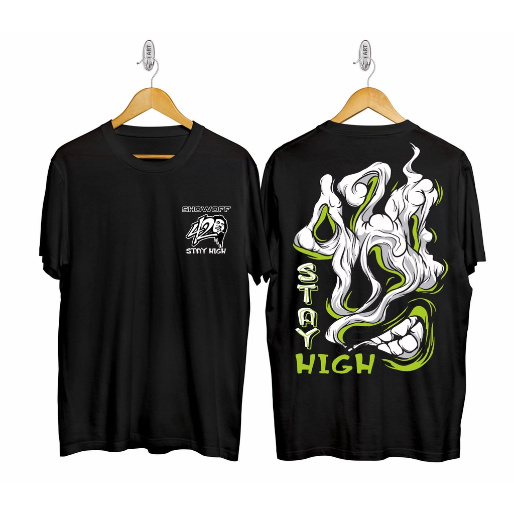 Kaos murah Kaos distro murah baju  distro pria t-shirt murah combed30s show off 420