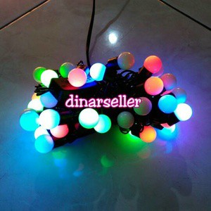 LAMPU HIAS LED BOLA / LAMPU DEKORASI / LAMPU NATAL WARNA WARNI