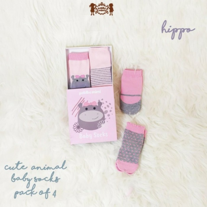 PETITE MIMI Kaos Kaki Bayi isi 4pcs Baby Socks