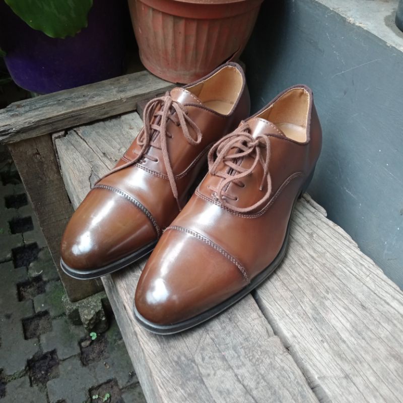 zaraman zara sepatu kulit pria leather pantefol formal resmi pentofel formil second bekas loafer 4