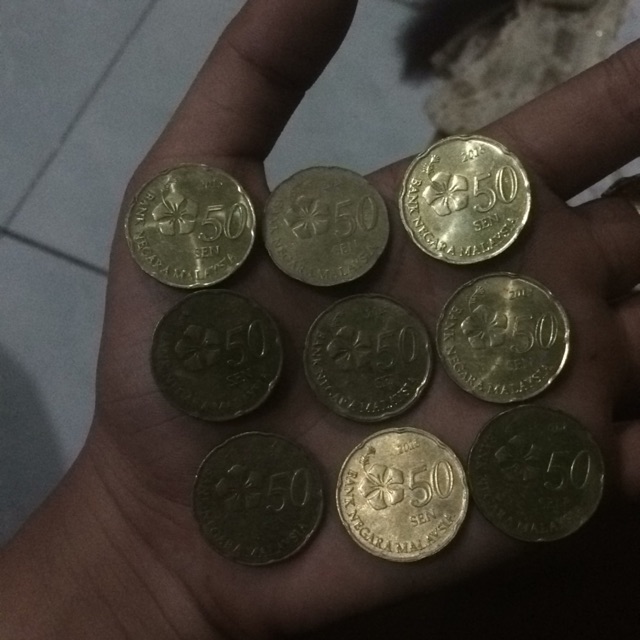 Uang koin 50 sen
