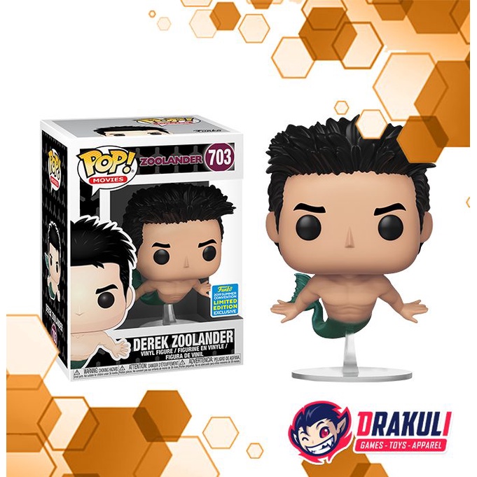 Toys Funko Pop! Zoolander – Derek Zoolander (2019 SDCC Exclusive)