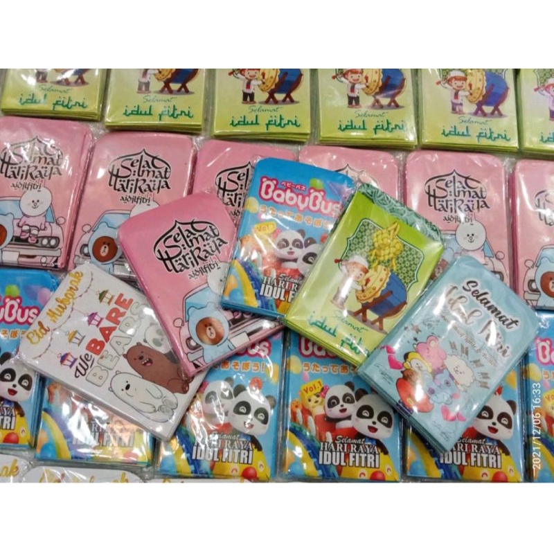 

Amplop Lebaran KarakterSudah di kemas Rapi siap Pakai/jual lagi Tidak perlu ribet nge Lem