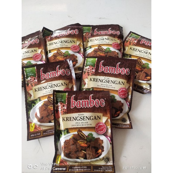 

Bamboe Bumbu Instant Krengsengan 60 gr