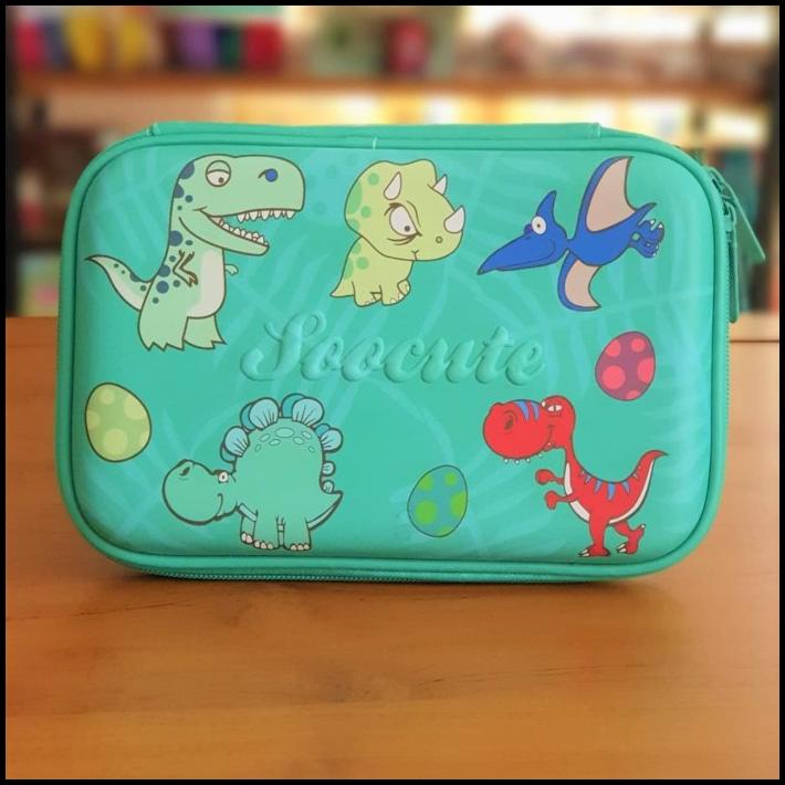 

Kotak Pensil Dan Alat Tulis Smiggle Eva Hardcase Dinosaurus Dino