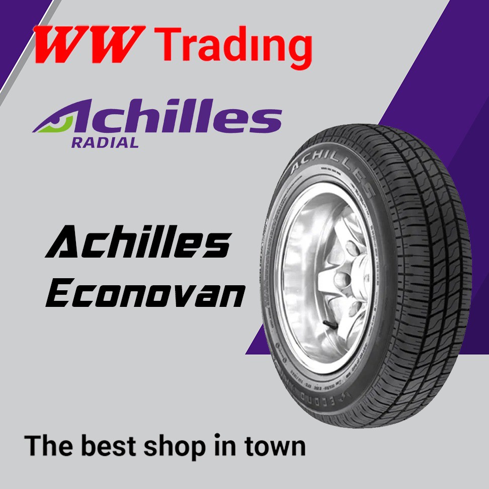 BAN ACHILLES ECONOVAN 185 80 R14  91T/ 185 80 14