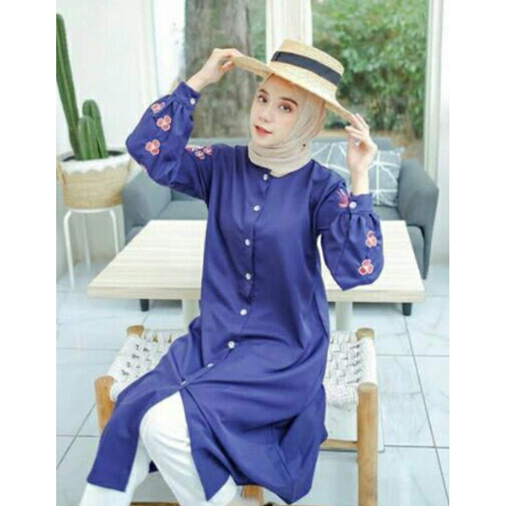 TUNIK BORDIR SHANDANG 001 / TUNIK BORDIR