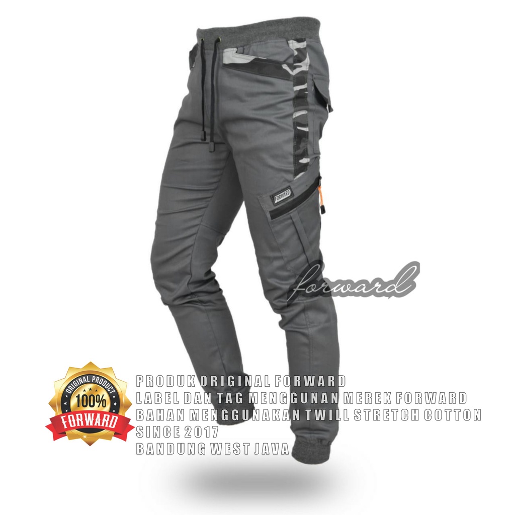 Celana Cargo Joger Jogger Pria Tactical Original Forward