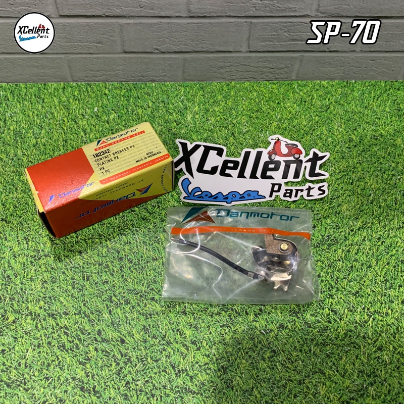 Platina Vespa PX Danmotor