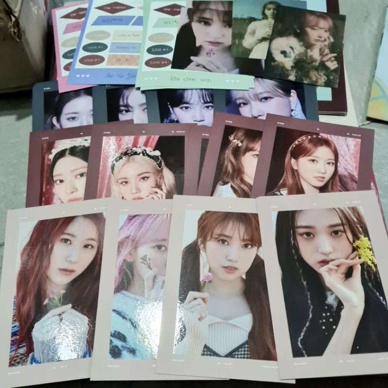 IZ*ONE Photo/ Postcard/ Sticker/ Folded poster - Official from Album One reeler Act IV "Panorama" na