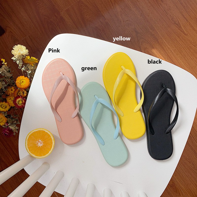  Sandal  Jepit flip flop pantai Wanita  Model  Flat Simple 