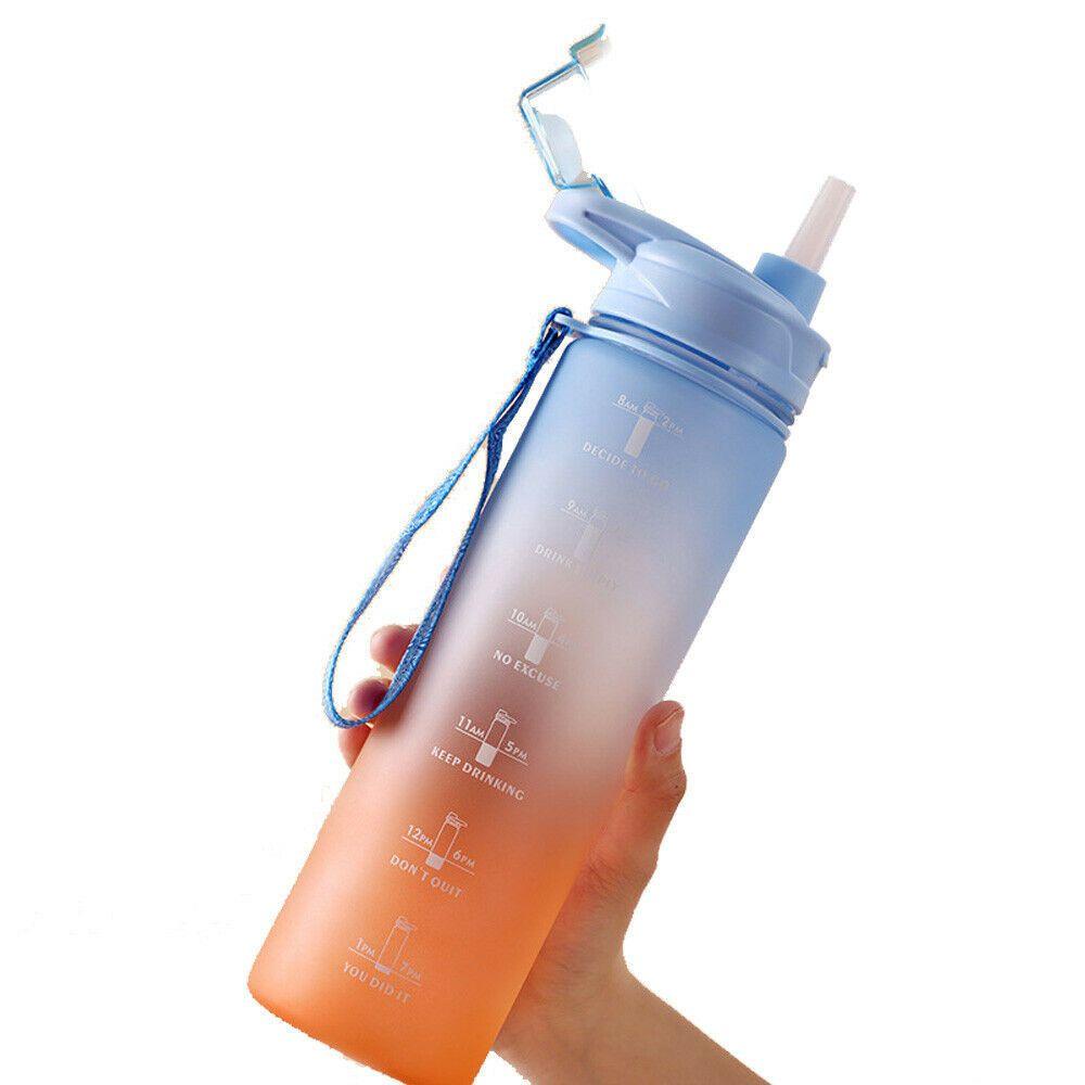 Preva 1L Water Bottle Botol Air Portable Botol Sport Motivasi Extra Besar