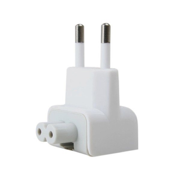 Steker Adaptor Universal EU AC Plug - White