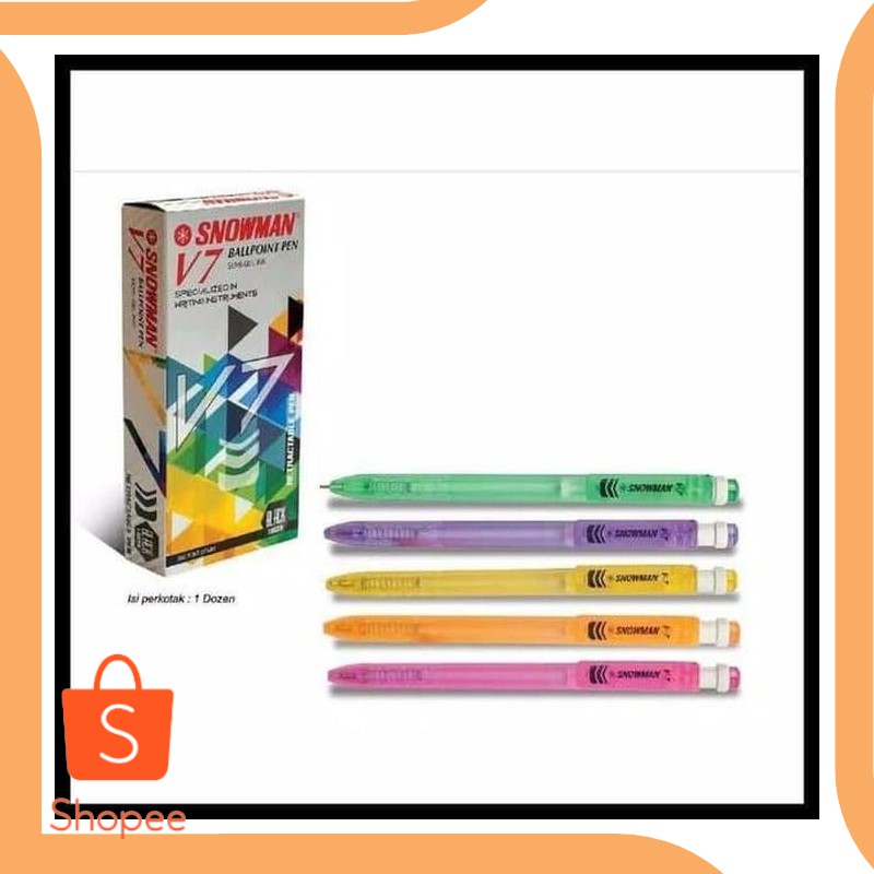 

Jual limited Pulpen Snowman v-7 (1 Gross) 19DEZ Diskon