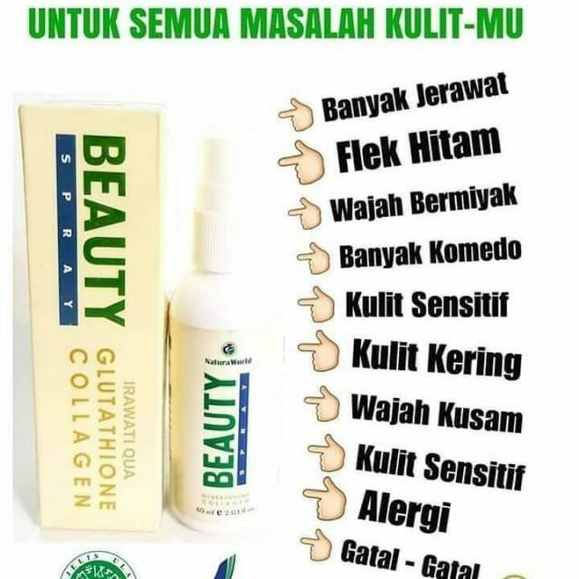 NBS Natura Beauty Spray / obat alergi / cream siang / cream malam / toner / mosturizing / aloe vera