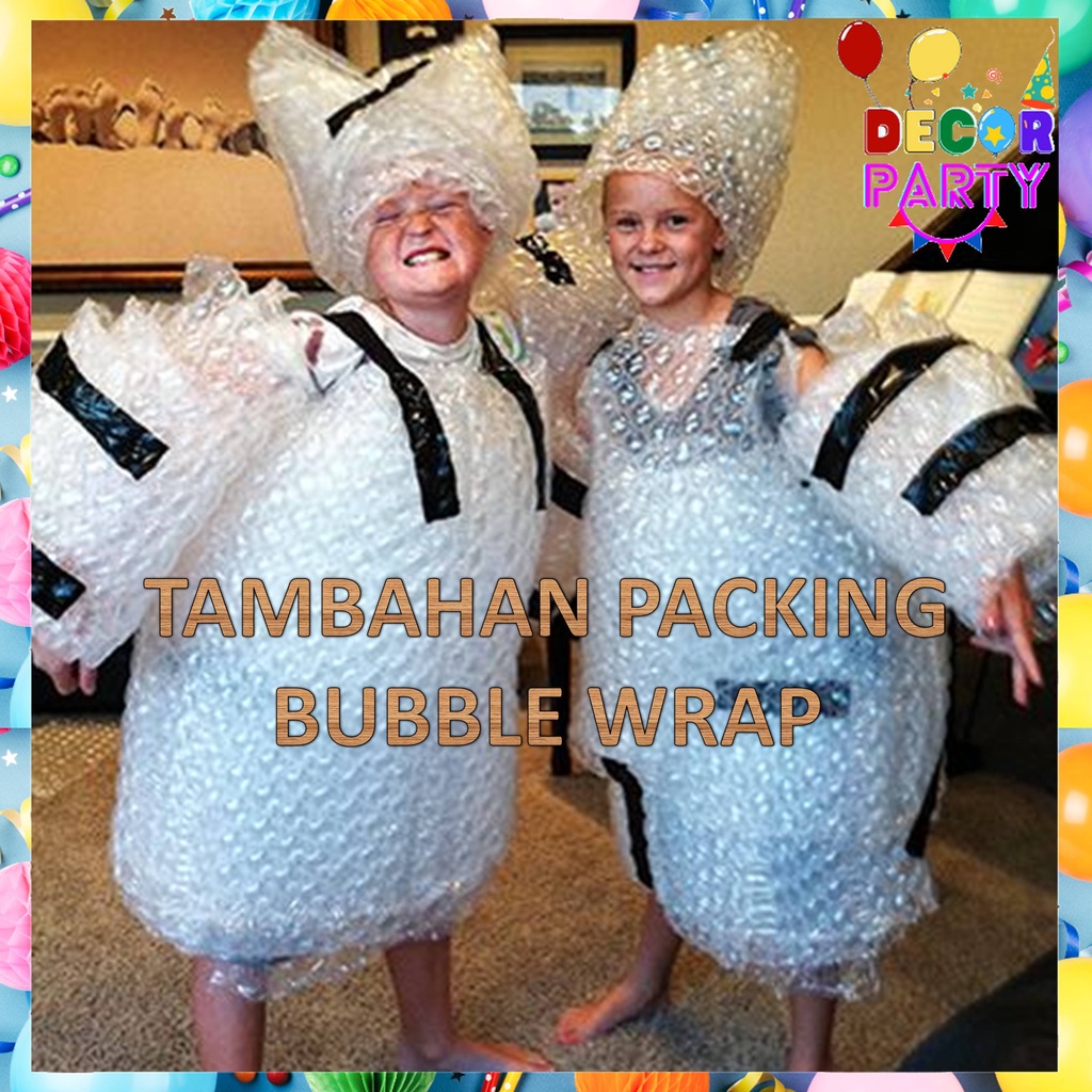 

DP BUBBLE WRAP PACKING TAMBAHAN BIAR LEBIH AMAN SAMPAI TUJUAN