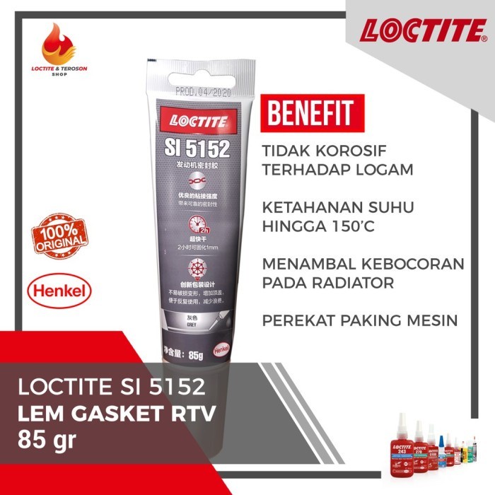 LIQUID GASKET SI-5152 85 GR LOCTITE