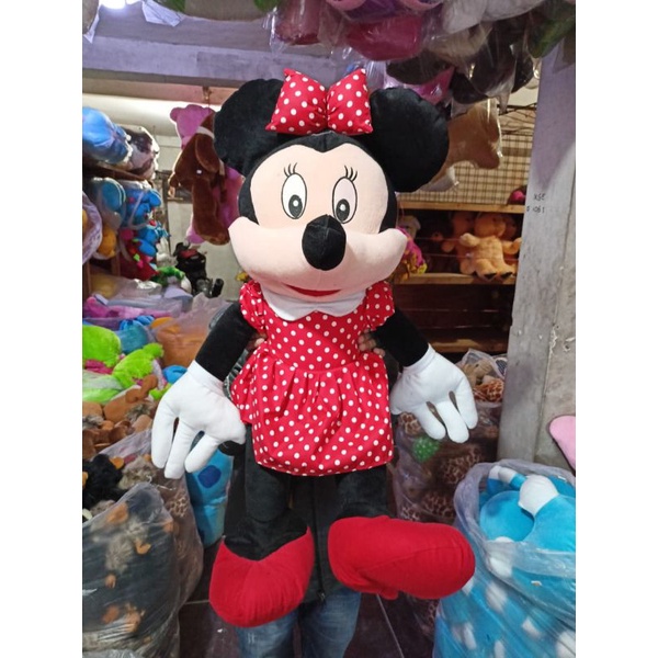 Boneka Mickey Mouse Minie Mouse Jumbo