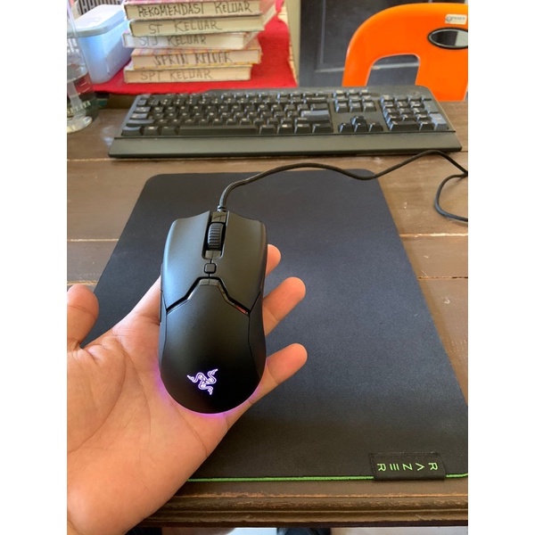 Mouse Razer Vipermini plus Mousepad razer