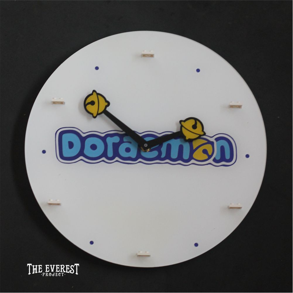 Jam Dinding Doraemon Lego
