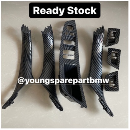 Handle Pintu BMW F10 F11 F18 Door Trim Carbon Kevlar Doortrim