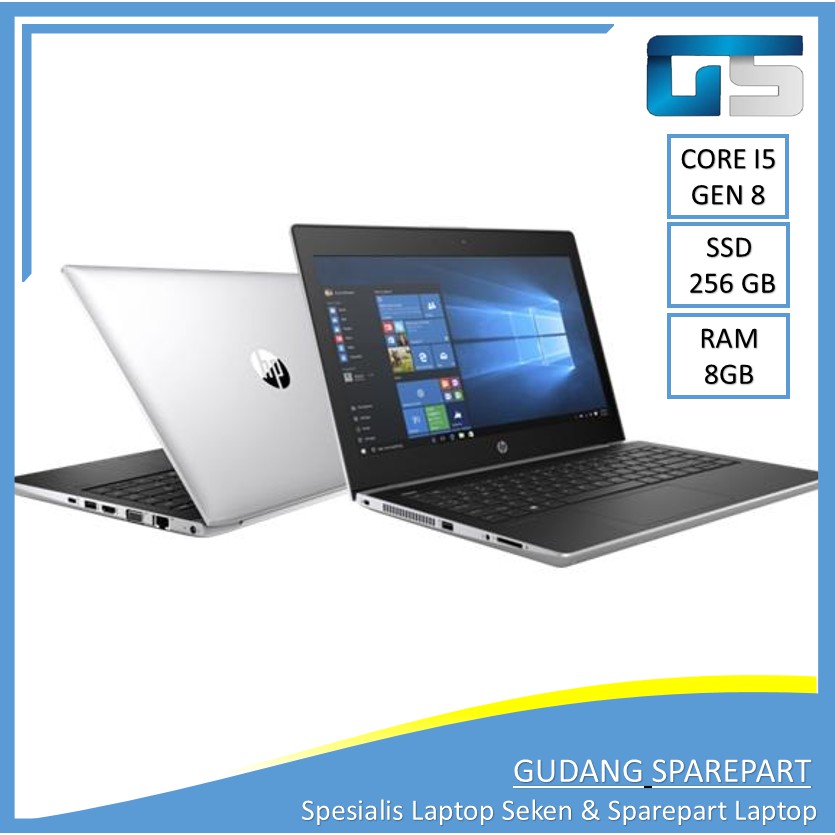 HP PROBOOK 430 G5 Core i5 RAM 8GB 256GB SSD Laptop Bekas Murah Notebook Second Slim Ultrabook
