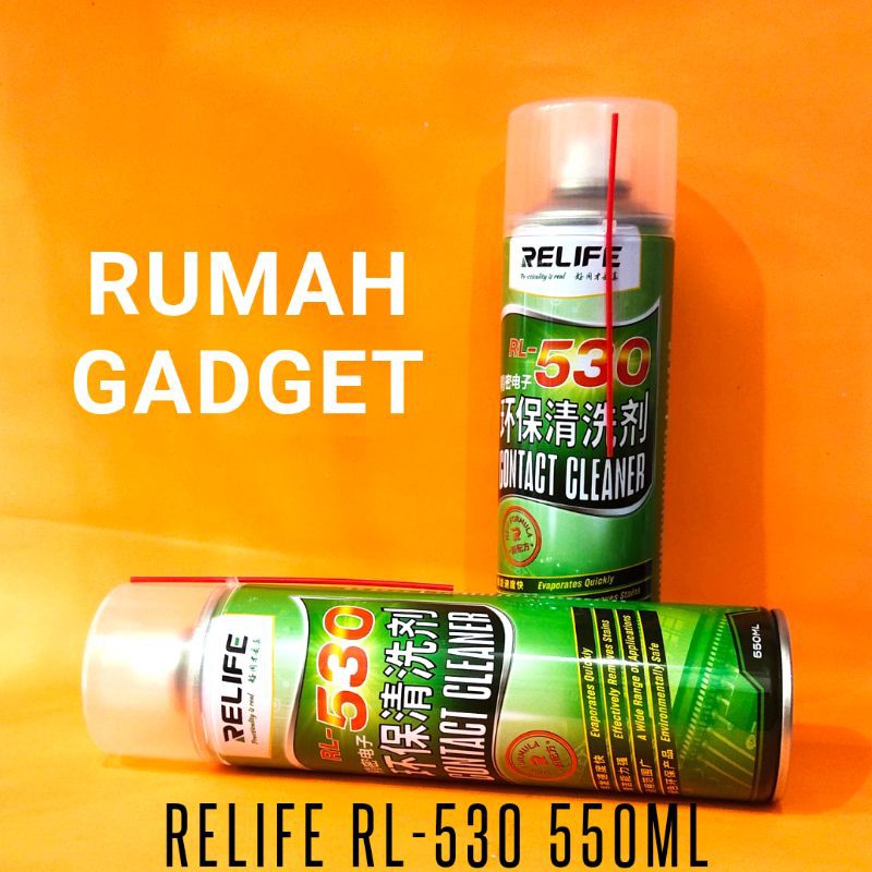 CONTACT CLEANER PEMBERSIH MESIN RELIFE RL-530/RL530 PEMBERSIH MESIN 550 ML