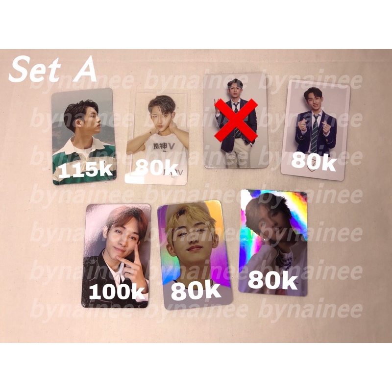 [Unsealed] PC Winwin : Sum Kit, B2S 19, Regulate, Holo Empathy & Sticker Regular-Irregular