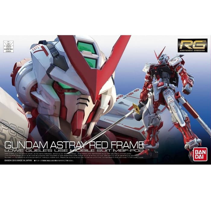 Jual  RG  Gundam Astray Red Frame