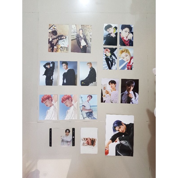 POSTCARD JUNGWOO NEO ZONE N VER, TAEIL JOHNNY MARK SUPERHUMAN, TAEIL JOHNNY NATURE REPUBLIC X NCT 12