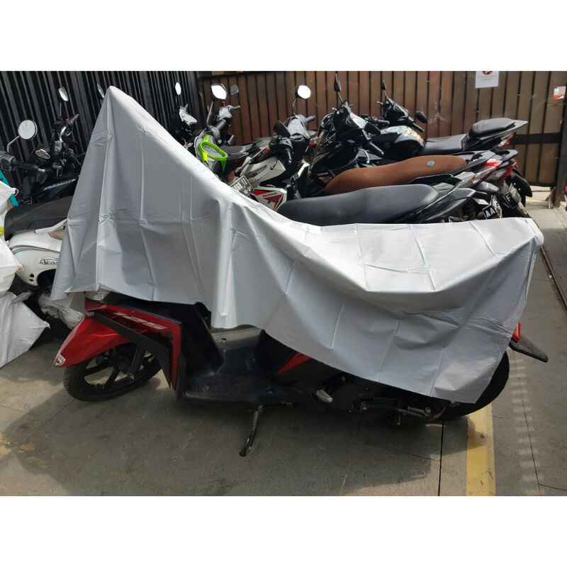 NeverBand Sarung Cover Pelindung Motor Bahan Polietilene Size Besar (140X240Cm) - CV330