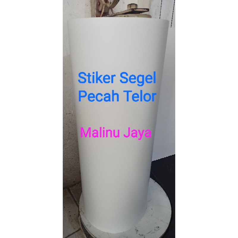 

Stiker / Sticker Segel Pecah Telor 53cm x 100cm