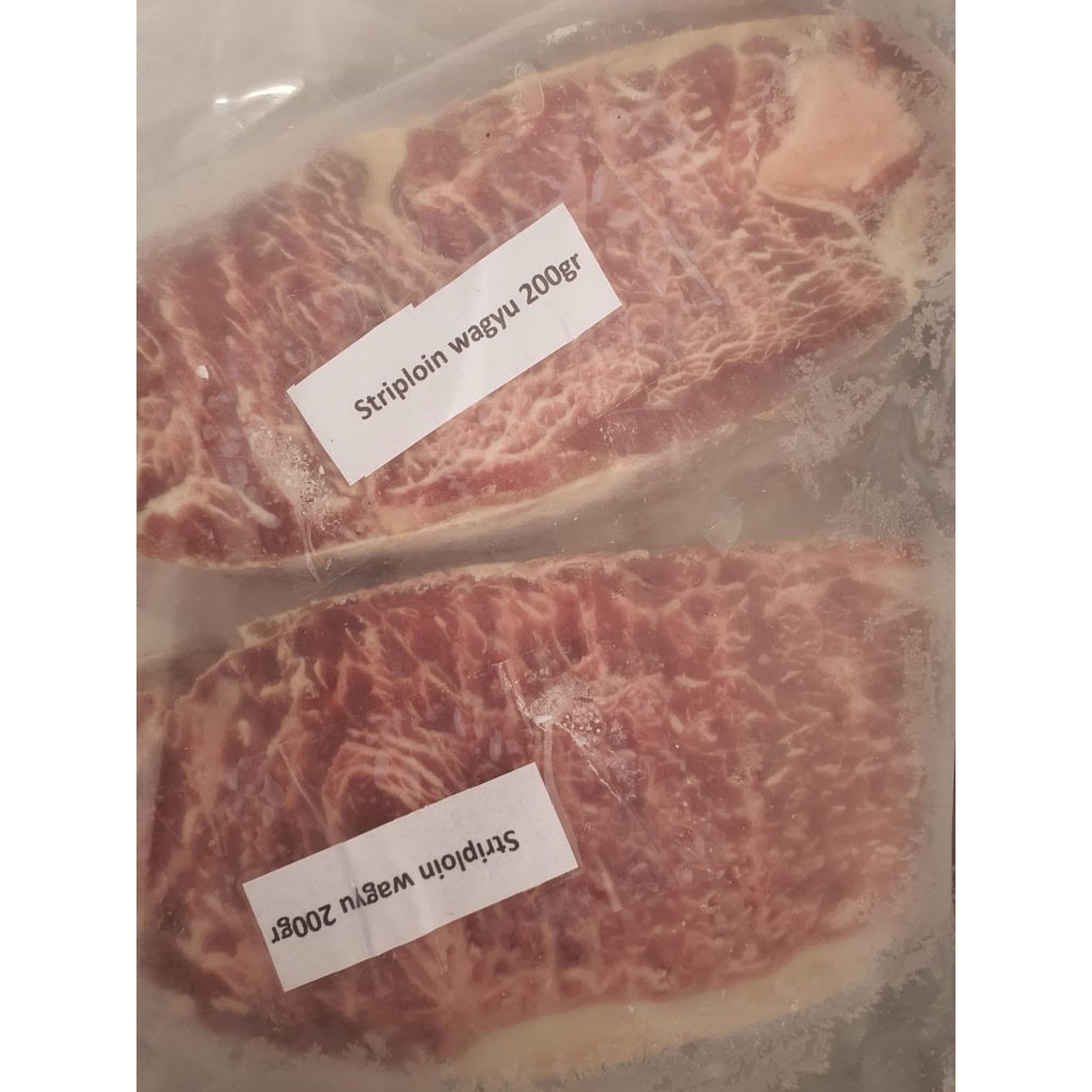 

Striploin Wagyu Beef Steak 200 gr