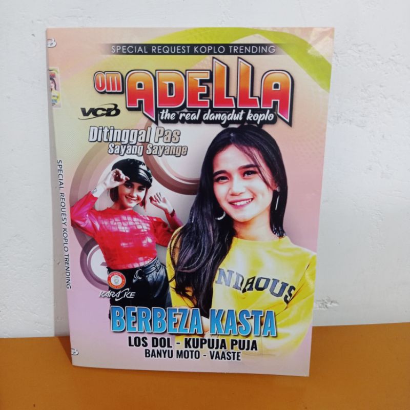 KASET VCD DVD KARAOKE LAGU DANGDUT KOPLO OM ADELLA BERBEZA KASTA