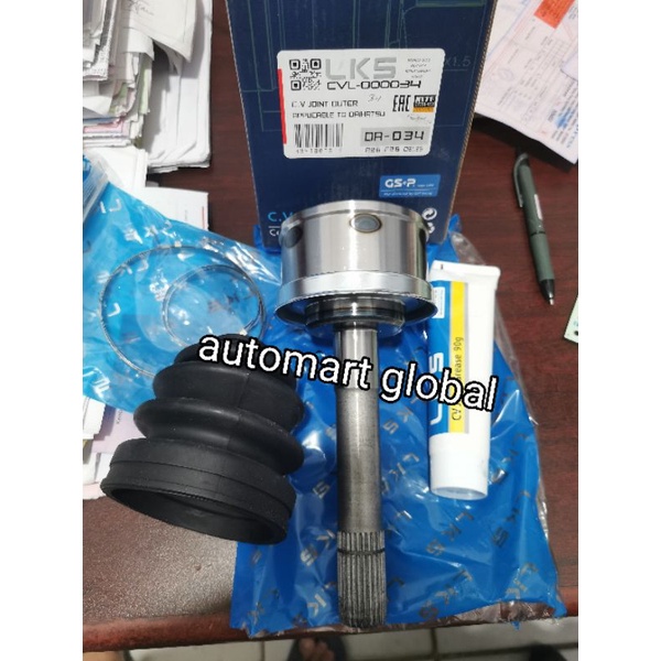 cv joint as roda luar taft independent f73