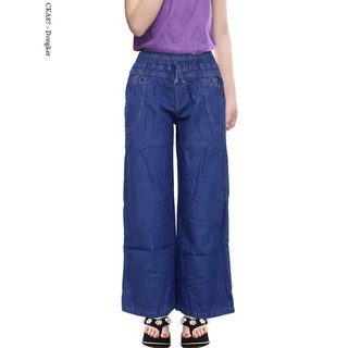 CELANA KULOT PANJANG ANAK BAHAN JEANS KARET MELINGKAR DUA CELANA KULOT PANJANG ANAK BAHAN JEANS KARET MELINGKAR DUA