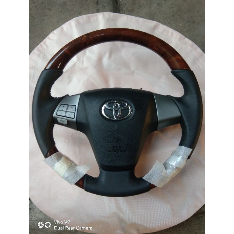 stir/setir/steer avanza tahun 2013-2020 kayu