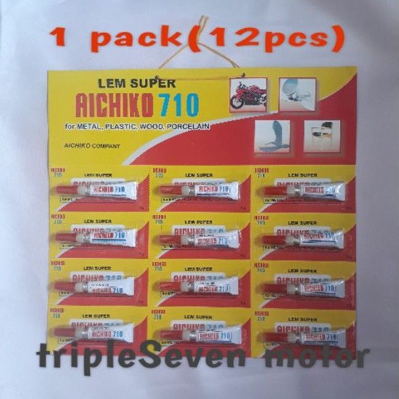

Aichiko Lem Super Glue,Lem serbaguna 3 gram