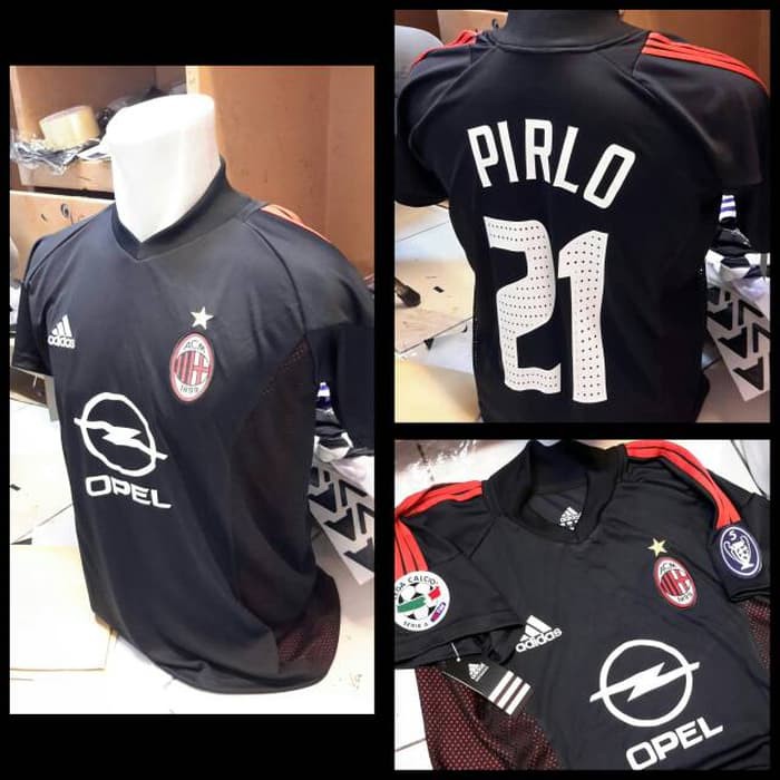 Jual jersey retro ac milan 2003 third Murah