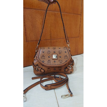 TAS SECOND MCM | SLING BAG| COKLAT