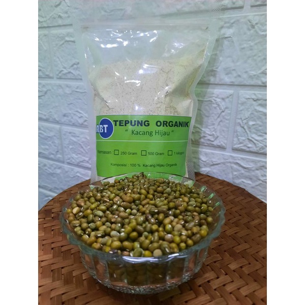 

Tepung / Bubuk Kacang Hijau / ijo Murni Organik 1 Kilogram