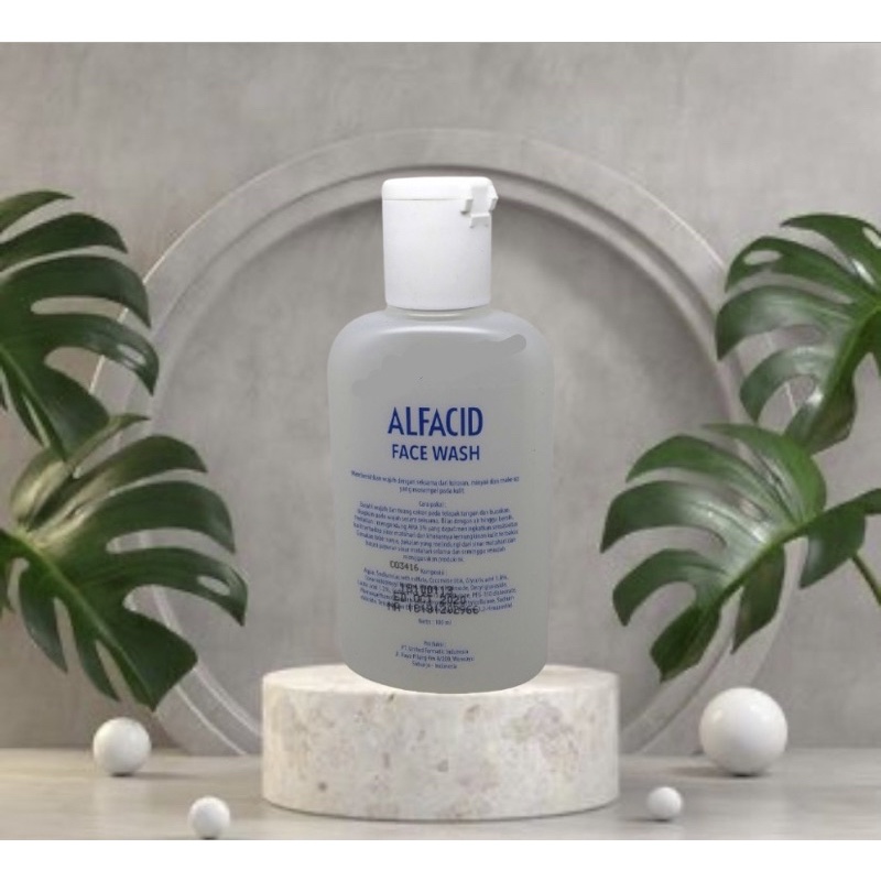 Facewash alfacid (berflek) primaderma Banjarmasin