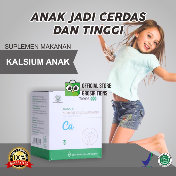 Kalsium Anak Tiens / Nhcp / Tiens Nutrient Calcium Powder Child Vit Anak -