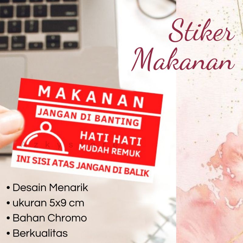 

Stiker Makanan | Stiker Label Makanan | Stiker Label Pecah Belah | Isolasi label pengiriman Olshop